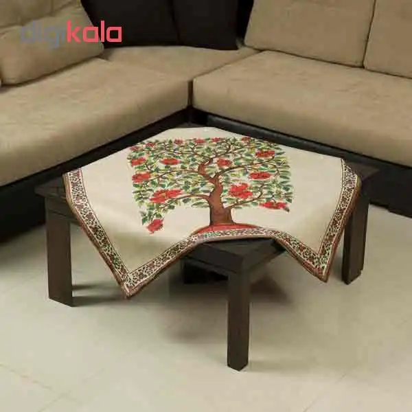 رومیزی شمسه نگار کد TrR535