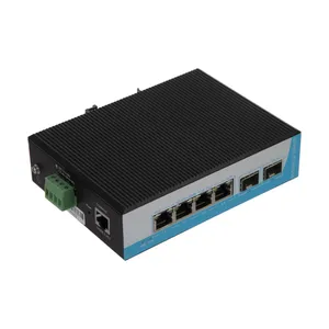 سوییچ 6 پورت POE اچ آر یو آی مدل HR600-BTGM-42S