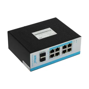 سوییچ 10 پورت POE اچ آر یو آی مدل  HR600-AFGM-82S
