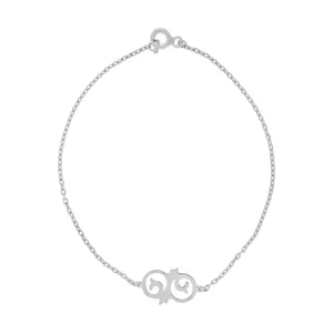 دستبند نقره زنانه نیوانی مدل DA126