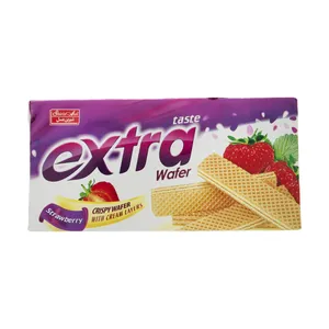 ویفر اکسترا شیرین عسل با طعم توت فرنگی مقدار 120 گرم