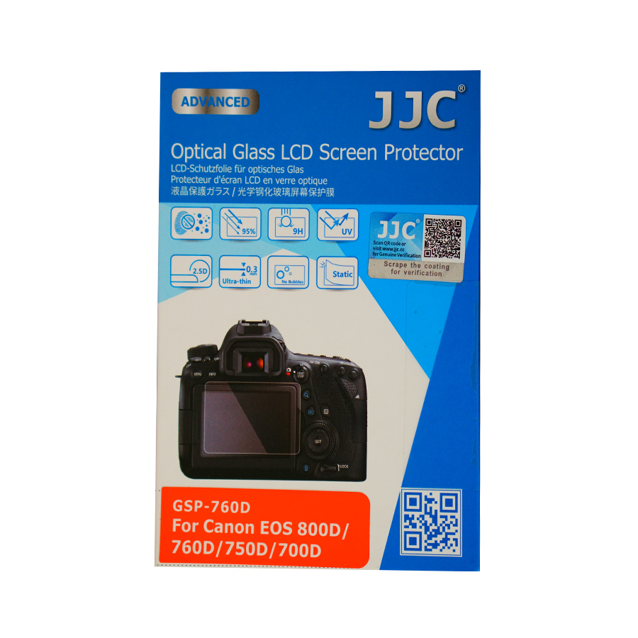 محافظ صفحه نمایش دوربین جی جی سی مدل GSP-760D مناسب برای دوربین کانن 760D / 700D / 750D / 800D بسته 3 عددی