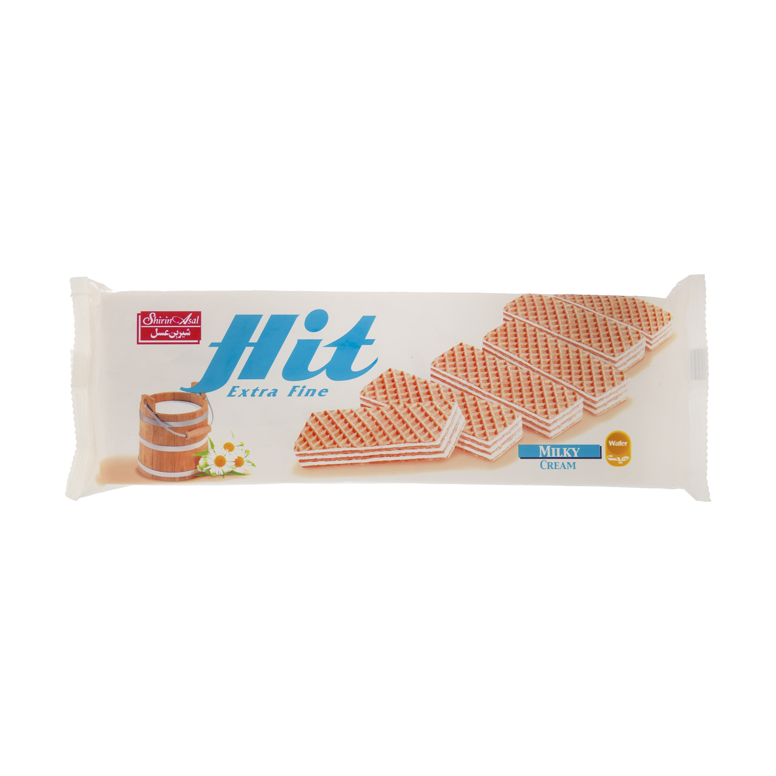 ویفر کرم دار شیری هیت شیرین عسل مقدار 150 گرم