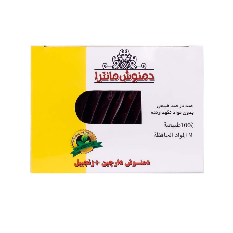 دمنوش دارچین و زنجبیل مانترا بسته 14 عددی 