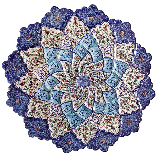 بشقاب میناکاری کد 4006