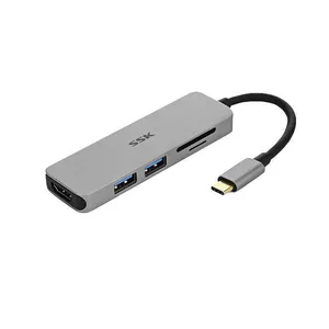 هاب 2 پورت USB-C  اس اس کا مدل SHU-C525