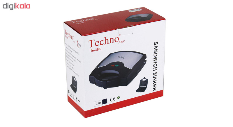 ساندویچ ساز تکنو مدل Te-386