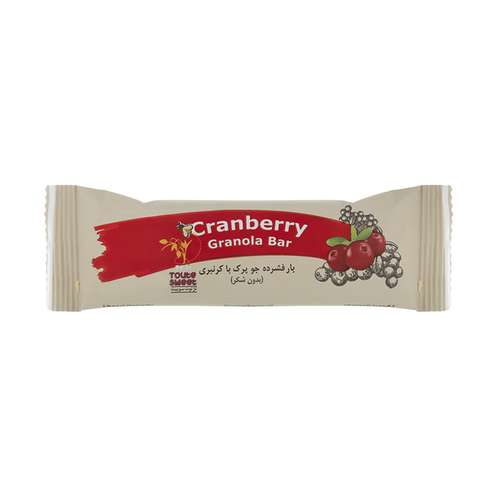 گرانولا بار تژ توت سوییت با کرنبری مقدار 35 گرم