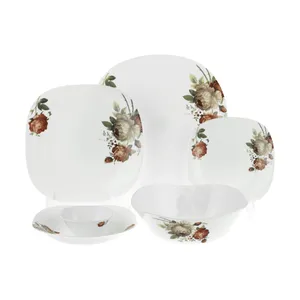 سرویس غذاخوری 26 پارچه فرانسوا طرح ماریا کد 102