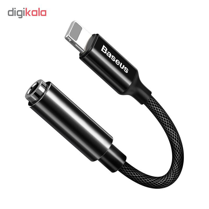 مبدل لایتنینگ به جک 3.5 میلی متری باسئوس مدل L 3.5
