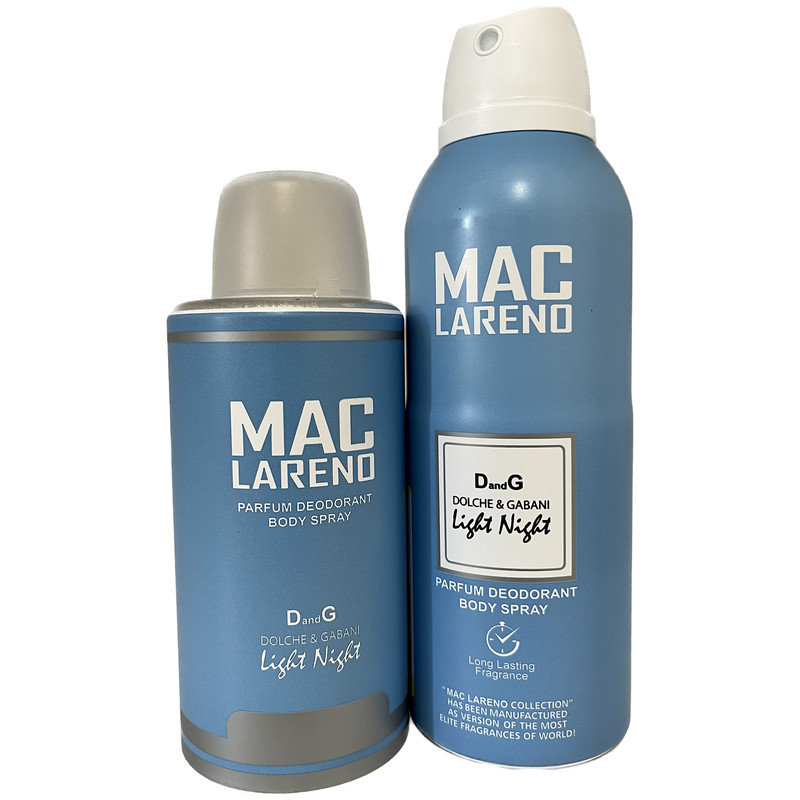 اسپری بدن مردانه مک لارنو مدل Light Blue حجم 200 میلی لیتر اسپری بدن مردانه مک لارنو مدل Light Blue حجم 200 میلی لیتر