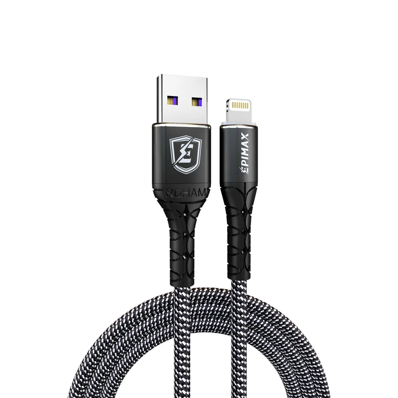 کابل تبدیل USB به لایتنینگ اپی ماکس مدل EC-09 طول 1.2 متر