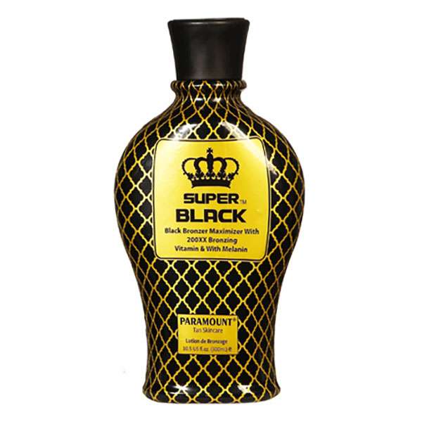 لوسیون سولاریوم بدن پارامونت مدل Super Black حجم 300 میلی لیتر