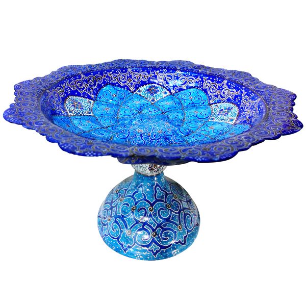 شیرینی خوری میناکاری آسمانی مدل M-Conf-11