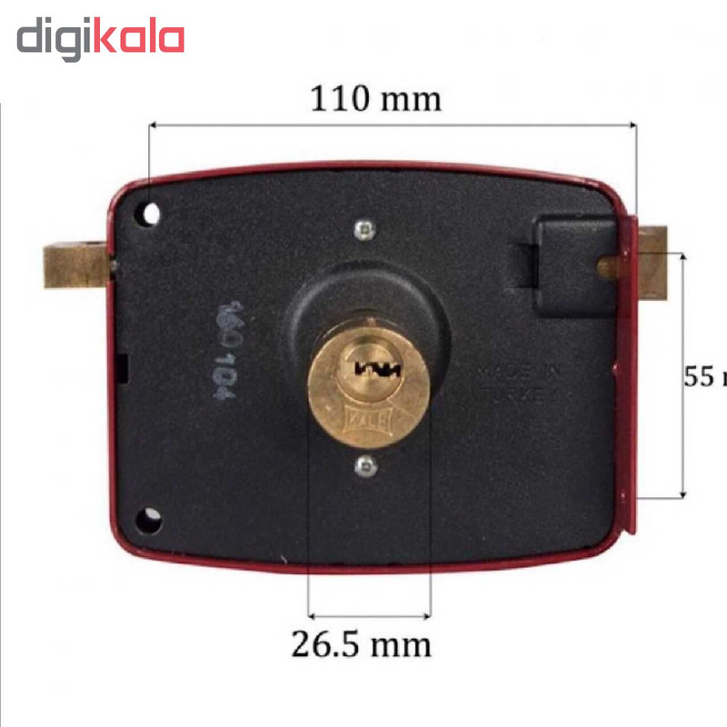 قفل حیاطی کاله مدل K20