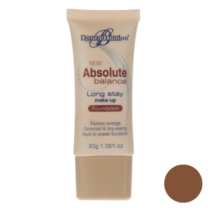 کرم پودر دایانا آف لاندن سری Absolute Balance مدل 308 Golden Taupe