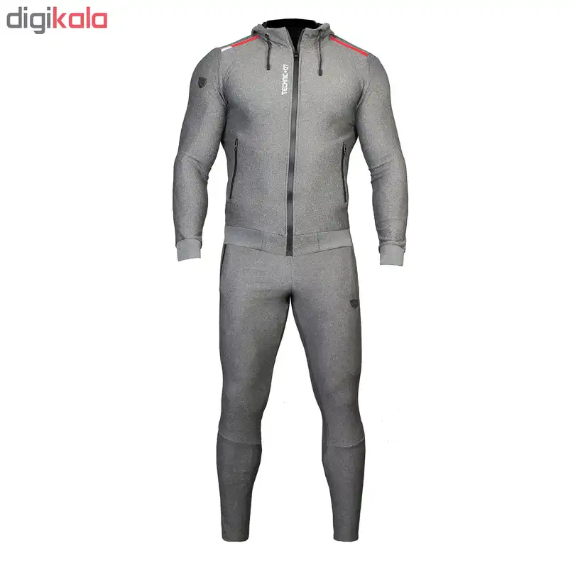 ست سویشرت و شلوار ورزشی مردانه تکنیک پلاس 07 مدل GK-SH-121-126-ZO