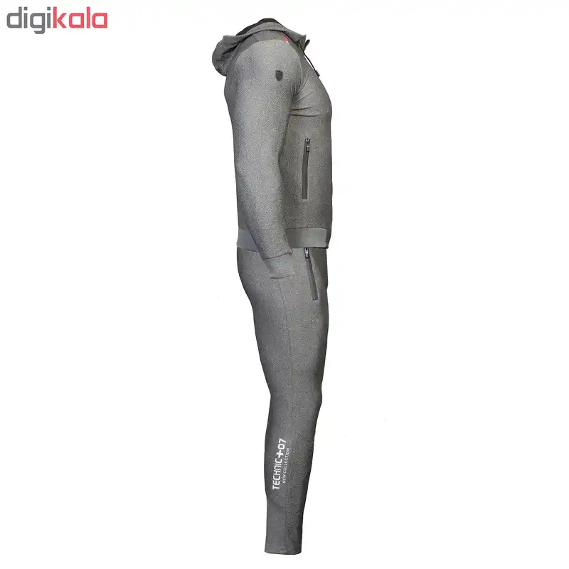 ست سویشرت و شلوار ورزشی مردانه تکنیک پلاس 07 مدل GK-SH-121-126-ZO