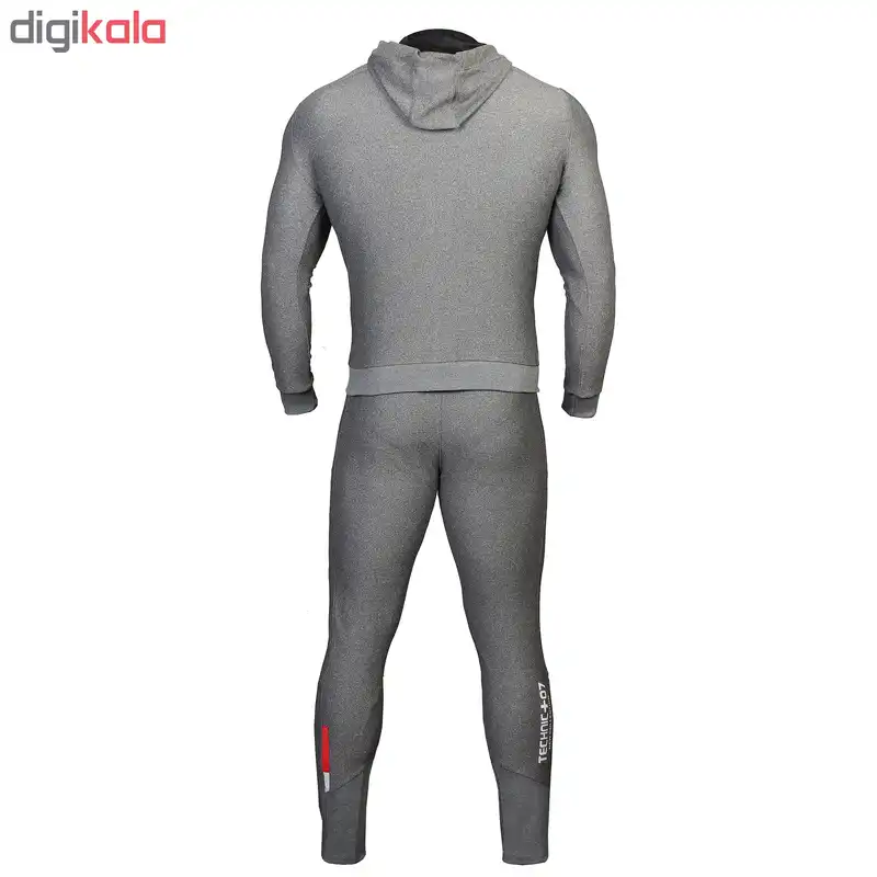 ست سویشرت و شلوار ورزشی مردانه تکنیک پلاس 07 مدل GK-SH-121-126-ZO