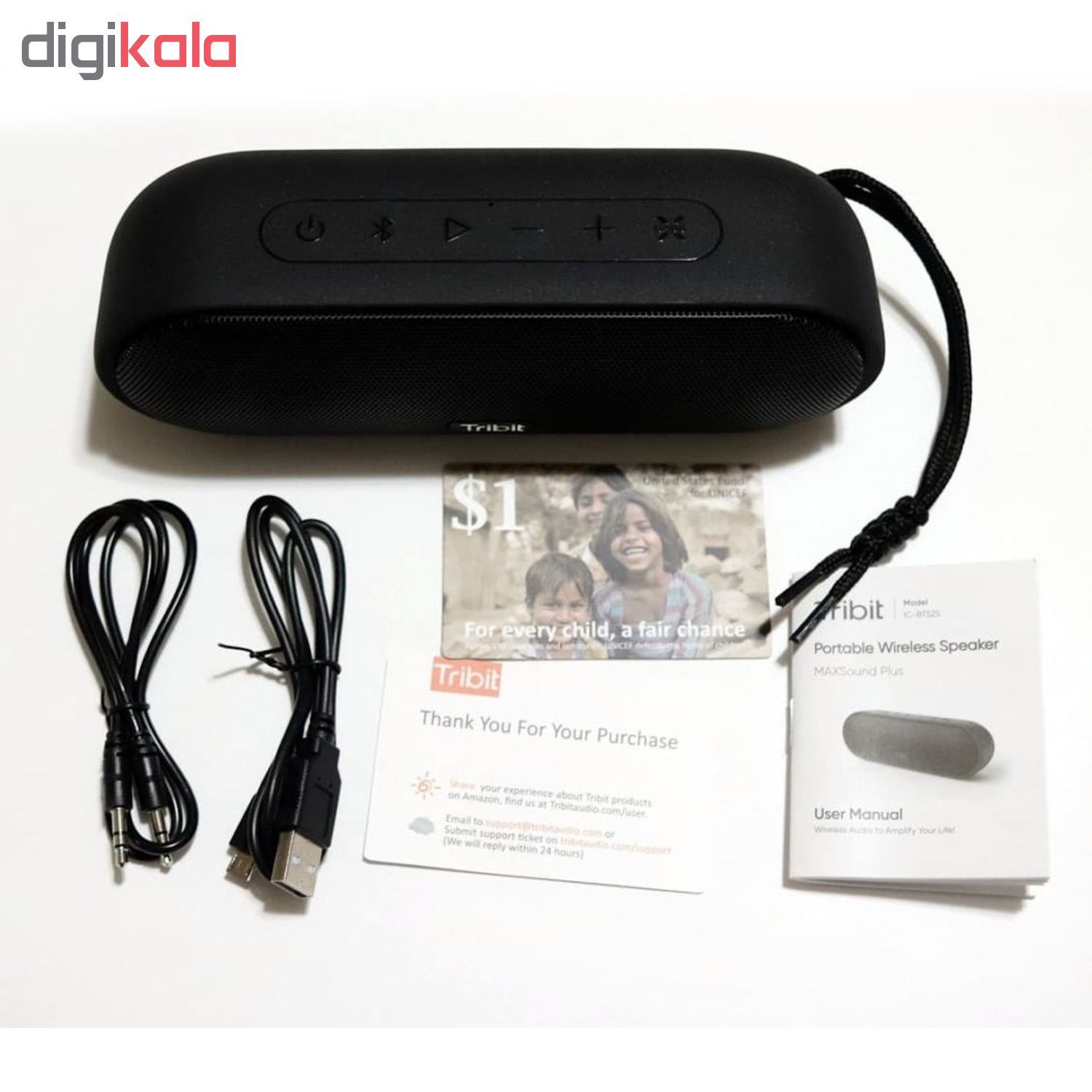اسپیکر بلوتوثی قابل حمل تریبیت مدل MaxSound Plus main 1 4