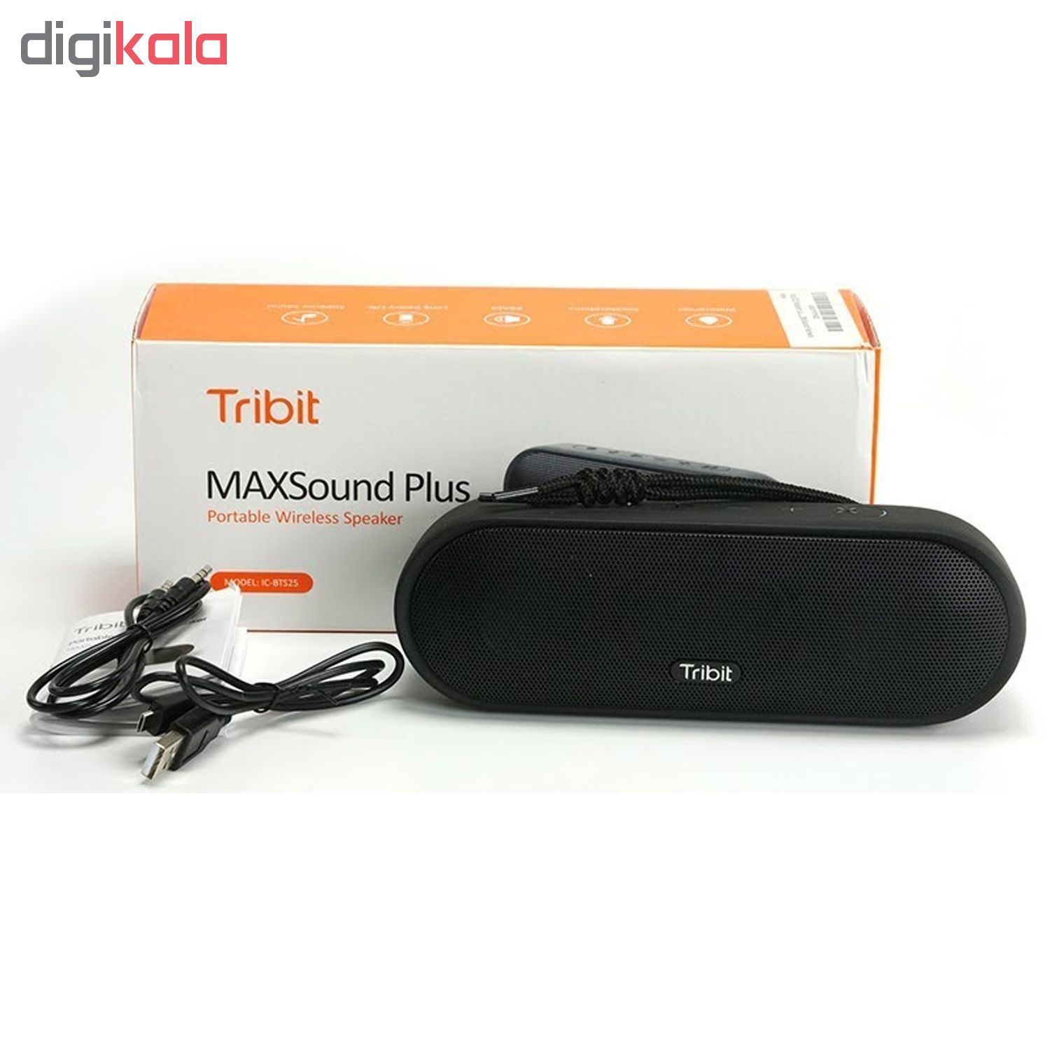 اسپیکر بلوتوثی قابل حمل تریبیت مدل MaxSound Plus main 1 5