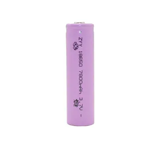باتری لیتیوم-یون قابل شارژ زد وای وای کد cmp-18650  ظرفیت 7800 میلی آمپرساعت