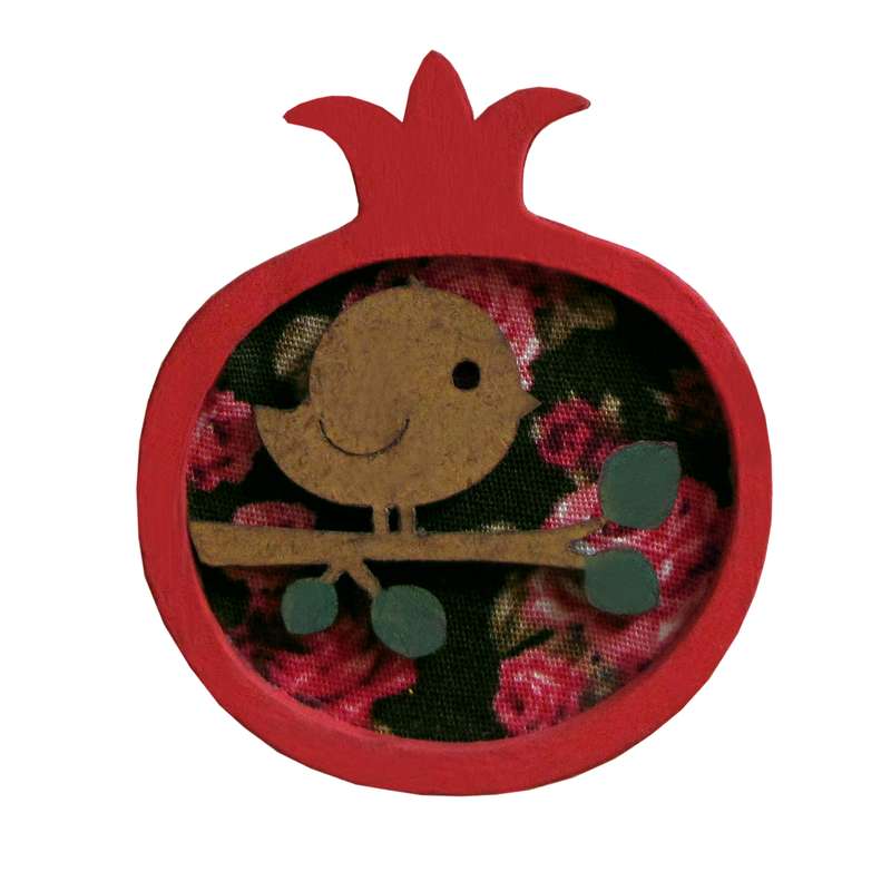 گل سینه دخترانه مدل یلدا کد 001 گل سینه دخترانه مدل یلدا کد 001