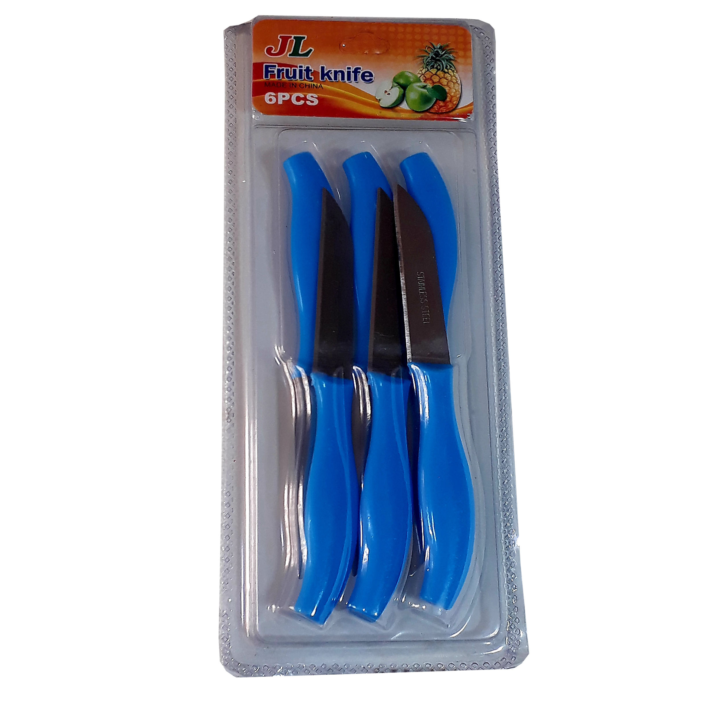 کارد میوه خوری جی ال کد 02 بسته 6 عددی