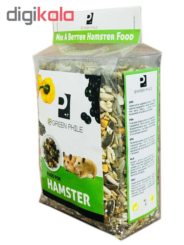 غذای همستر گرین فیل مدل HF2020 وزن 2000 گرم
