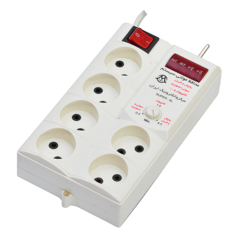 محافظ ولتاژ میکرو الکتریک ایران مدل SUPER-6L-2M
