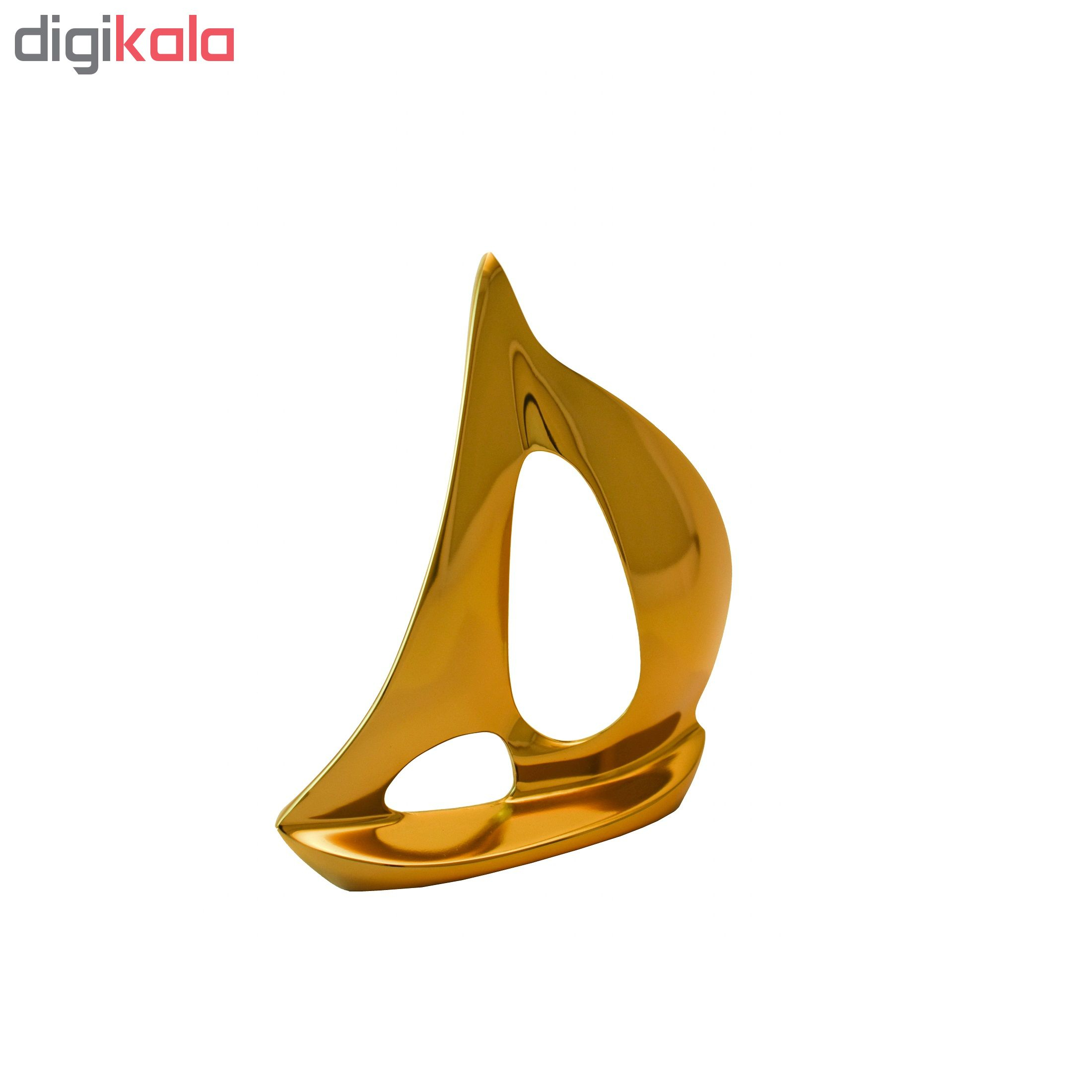 تندیس تزيینی طرح قایق بادبانی