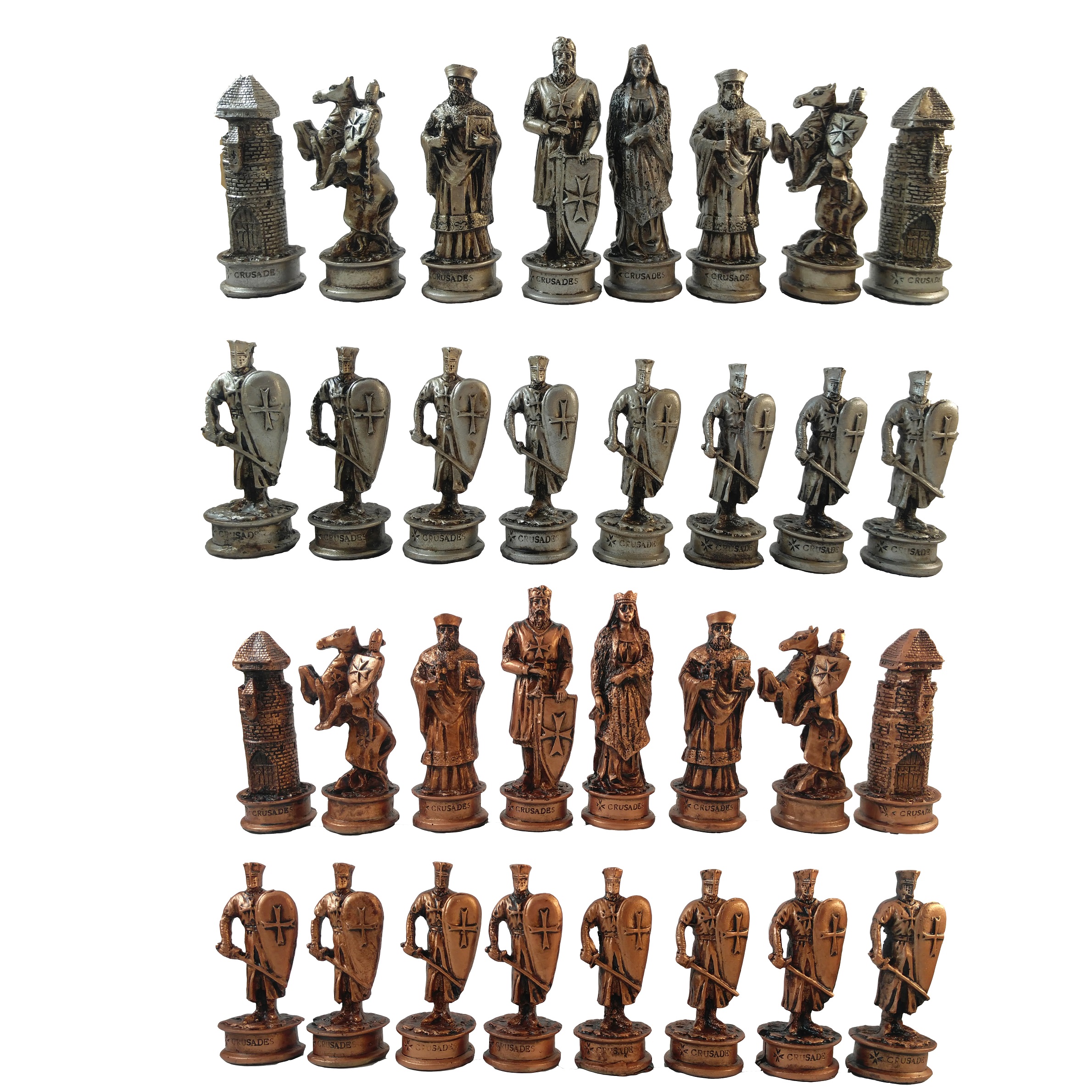 مهره شطرنج کد A1 مجموعه 32 عددی