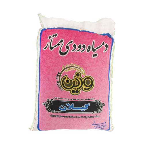 برنج دم سیاه دودی ورزین مقدار 5 کیلوگرم