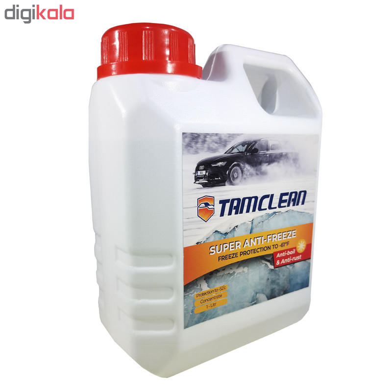 ضدیخ و ضدجوش خودرو تام کلین مدل TC-SAF1000Cحجم 1000 میلی لیتر