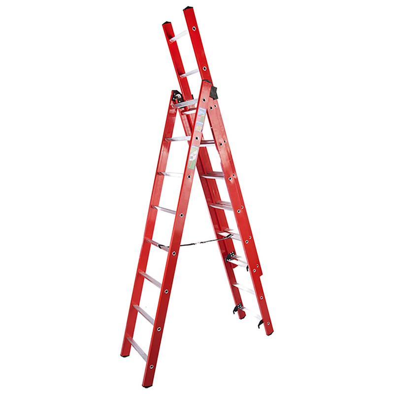 نردبان 24 پله آلومینیوم صنعت کد 824 نردبان 24 پله آلومینیوم صنعت کد 824