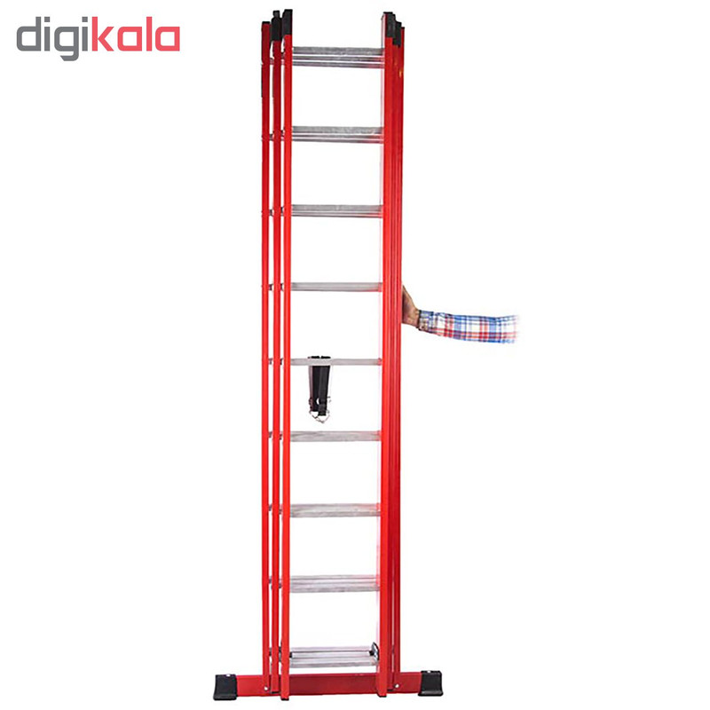 نردبان 28 پله آلومینیوم صنعت کد 828