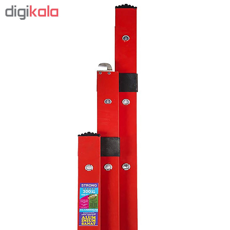 نردبان 34 پله آلومینیوم صنعت کد 834 نردبان 34 پله آلومینیوم صنعت کد 834