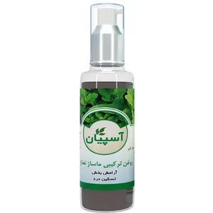 لوسیون و روغن بدن آسپیان مدل روغن نعناع حجم 125 میلی لیتر
