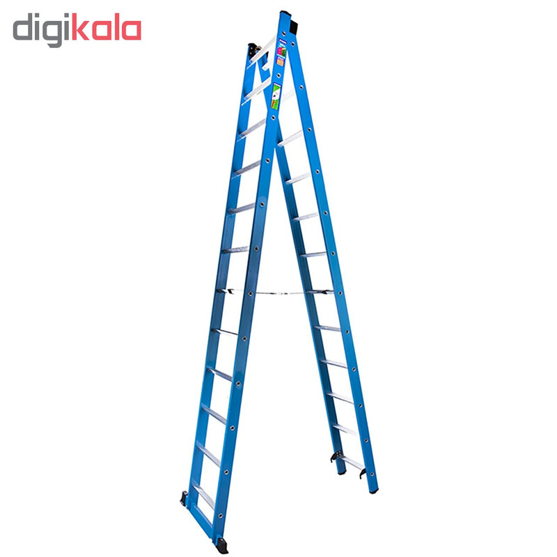 نردبان 25 پله آلومینیوم صنعت کد 8825