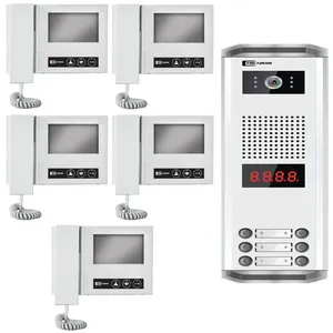 درب بازکن تصویری تک نما مدل D43-5V مجموعه ۶ عددی