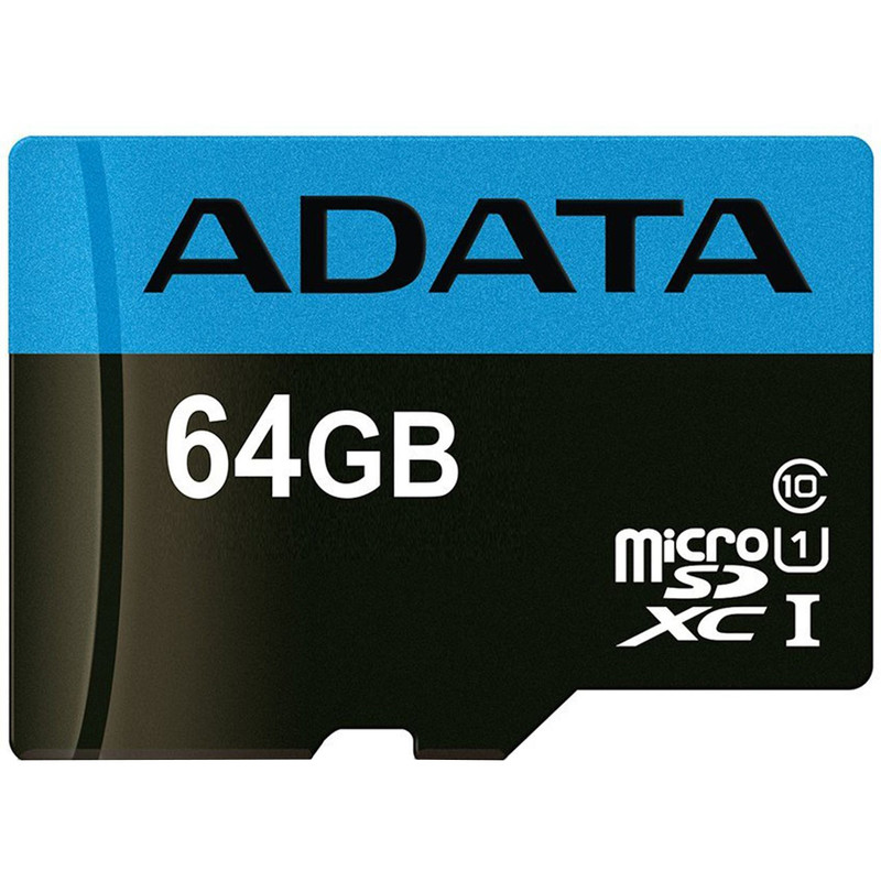 کارت حافظه‌ microSDXC ای دیتا مدل Premier کلاس 10 استاندارد UHS-I U1 سرعت 85MBps ظرفیت 64 گیگابایت