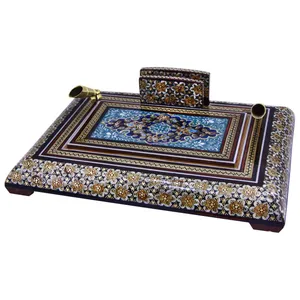 قلمدان خاتم کاری طرح تذهیب مدل 1520 کد 667