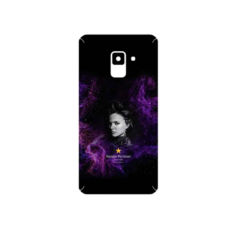برچسب پوششی ماهوت مدل Natalie Portman مناسب برای گوشی موبایل سامسونگ Galaxy A8 2018