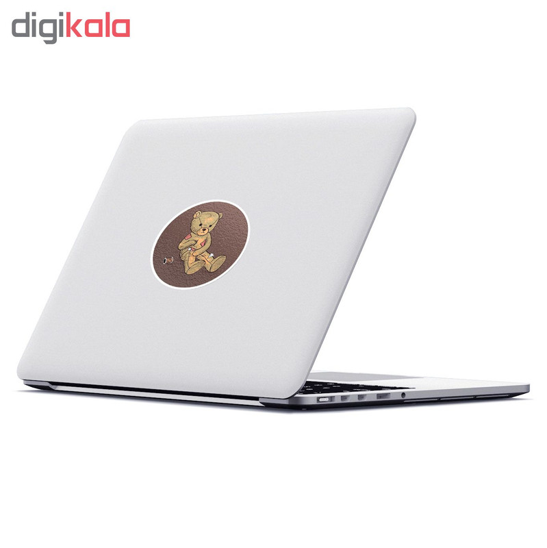 استیکر لپ تاپ ماسا دیزاین طرح عروسک مدل STK284