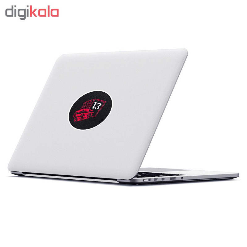 استیکر لپ تاپ ماسا دیزاین طرح کارت مدل STK299