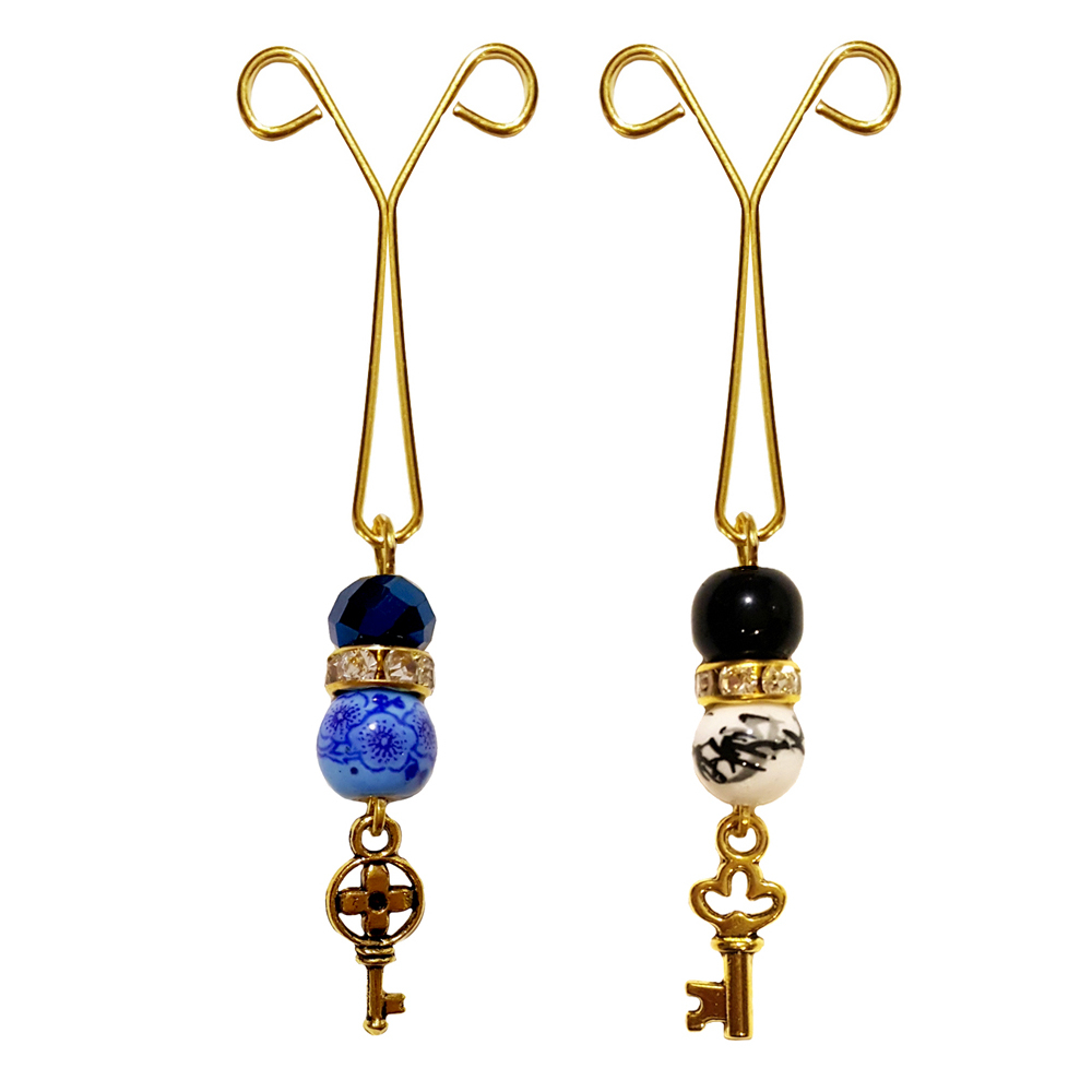 گیره روسری مدل کلید کد PM SE70 مجموعه 2 عددی