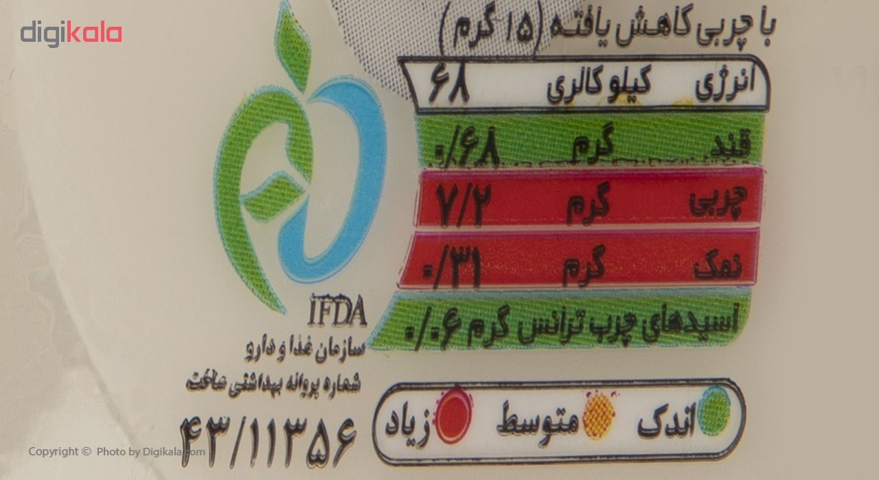 سس کم چرب مایونز روژین مقدار 420 گرم