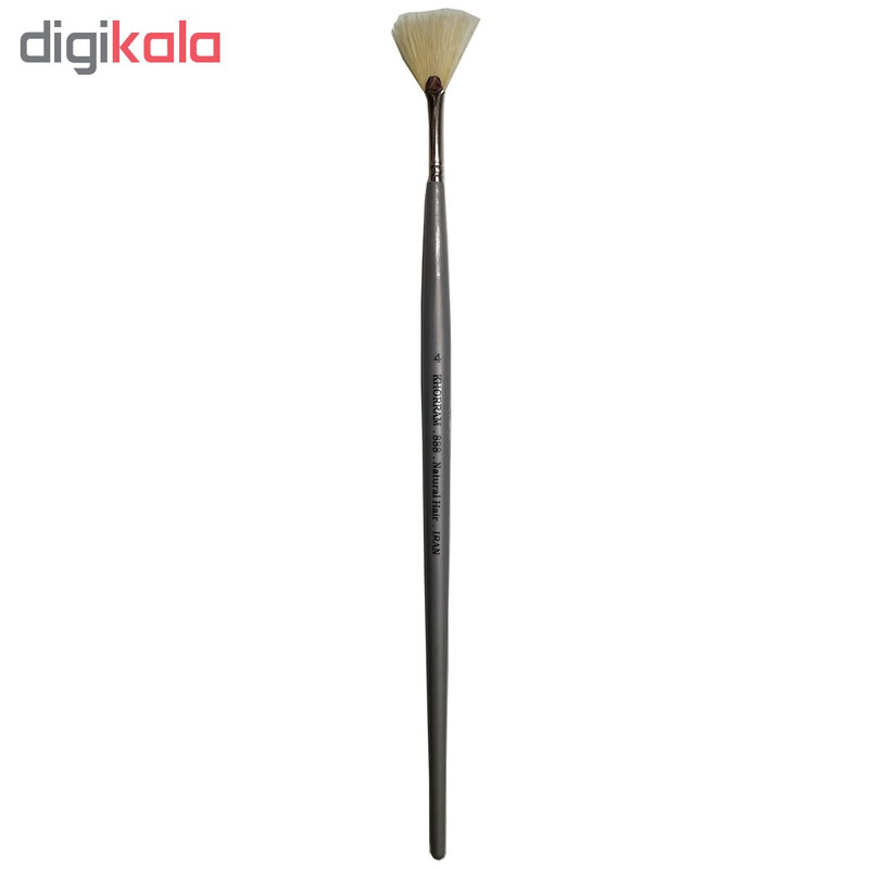 قلم مو بادبزنی خرم شماره 4 کد 888