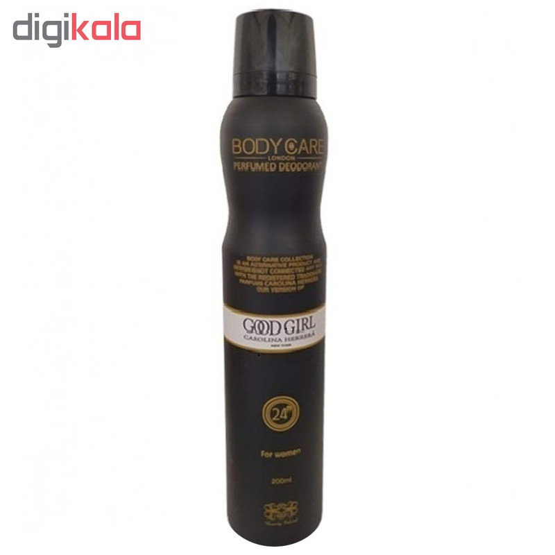 اسپری خوشبو کننده بدن زنانه بادی کر مدل GOOD GIRL حجم 200 میلی لیتر