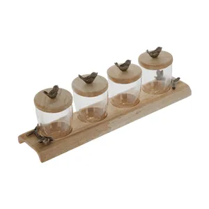 Narvan R2714 Spice Canister of Spice Set 6 Pcs